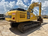 Used Komatsu in yard